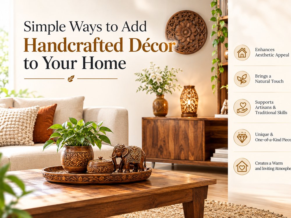 Simple Ways to Add Handcrafted Décor to Your Home